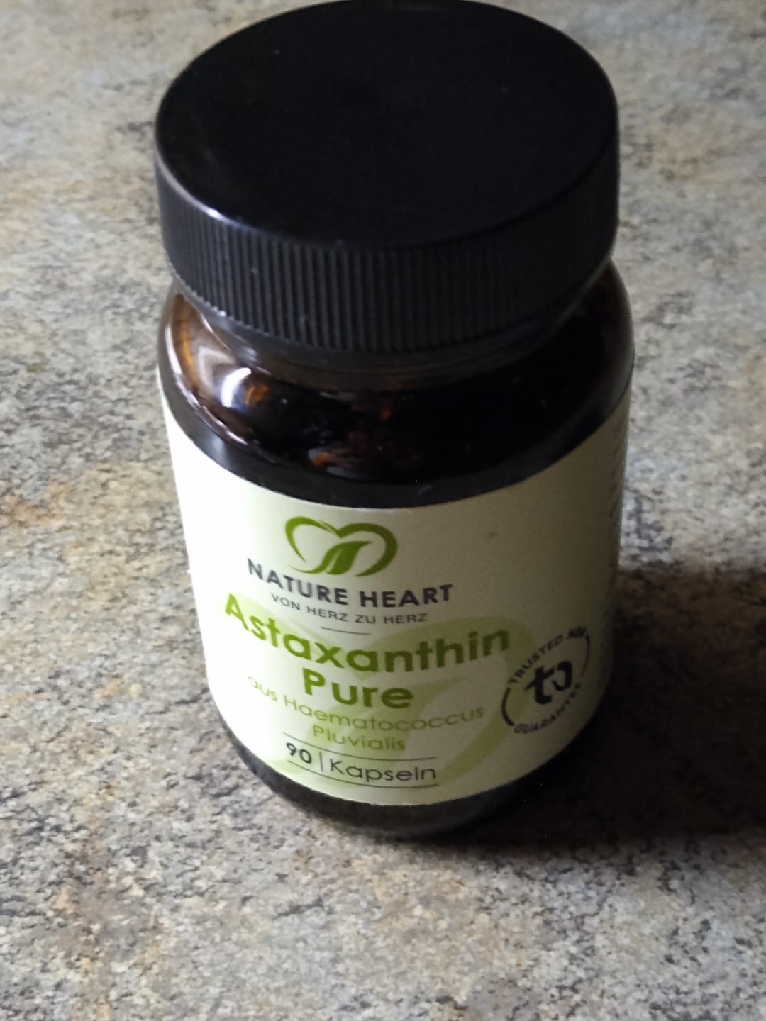 Customer photo review of Astaxanthin Pure