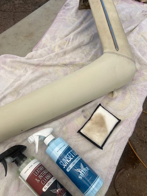 Customer photo review of Leather & Interior Cleaner - 16oz. w/ Black Sprayer