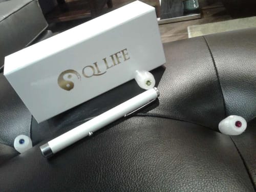 Customer photo review of Qi Wand™ Radiance Set (Quartz)