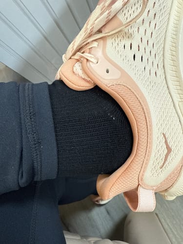 Customer photo review of Performance Eucalyptus Compression Socks