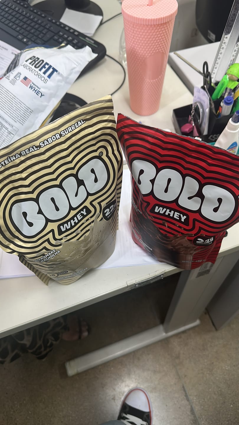 Customer photo review of BOLD WHEY MILKSHAKE DE BAUNILHA (450g)