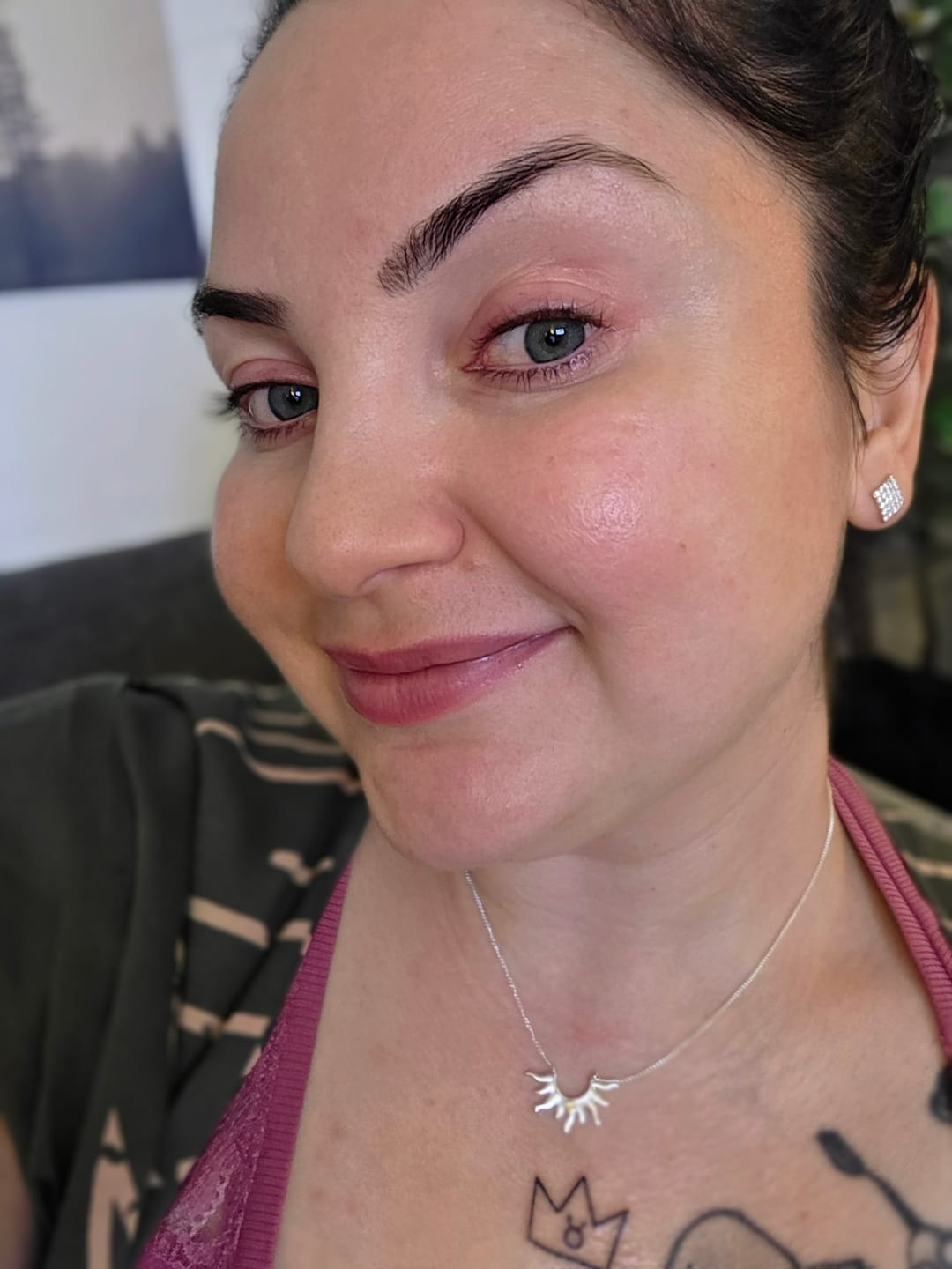 Customer photo review of Halsband Sol Citrin Silver