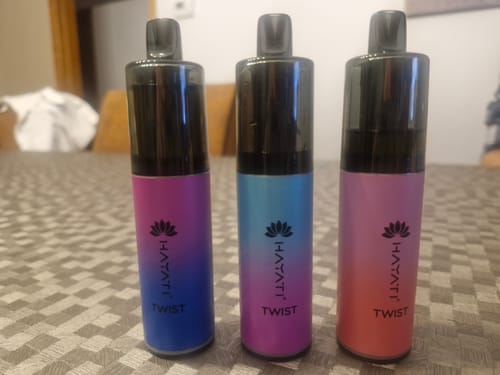 Customer photo review of Hayati Twist 5000 - Puff Jetable / Vape Disposable -  2% nicotine