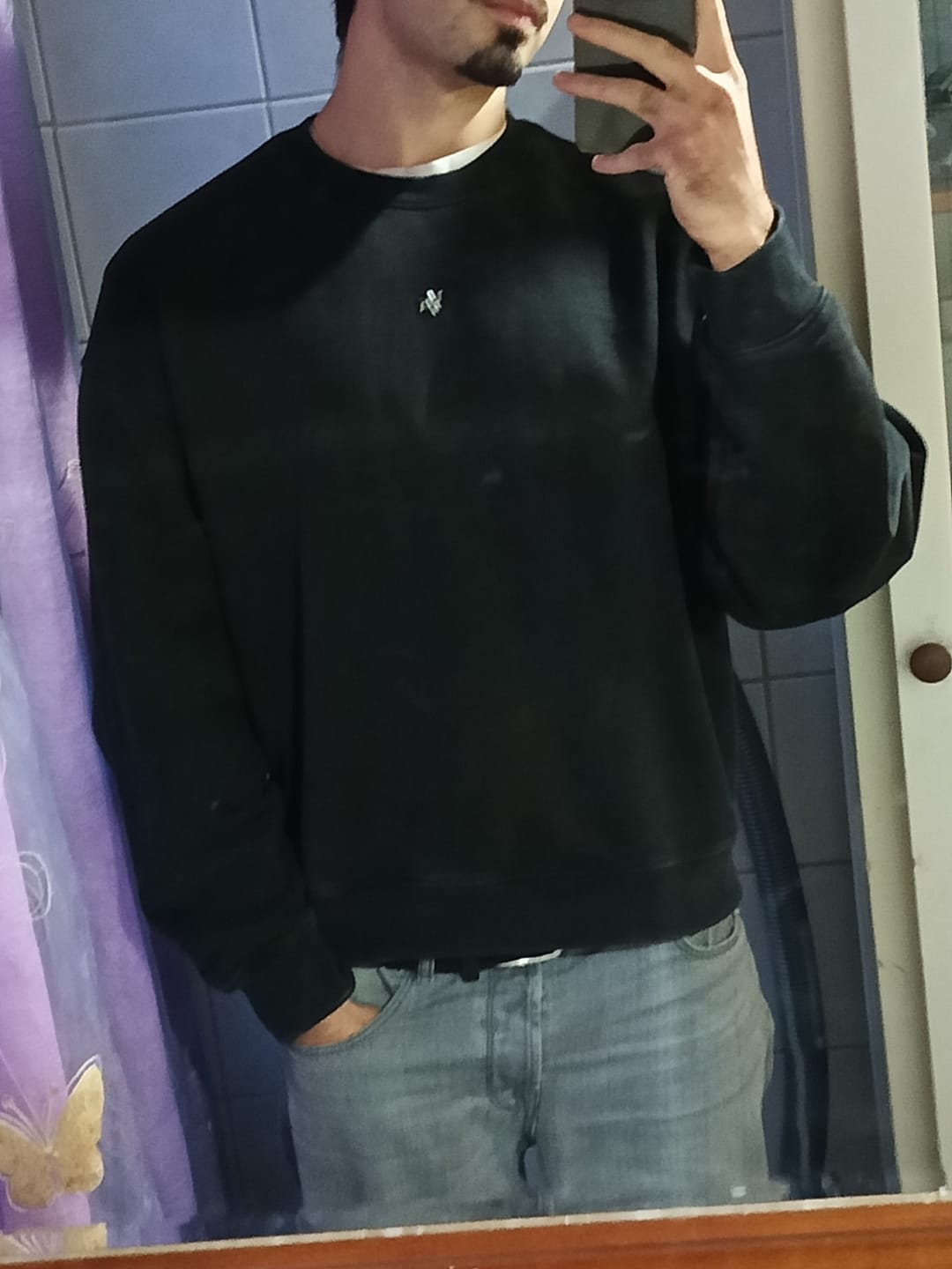 Customer photo review of 5095 - Elevated Essentials - Crewneck