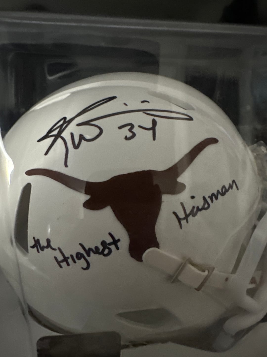 Customer photo review of Ricky Williams Autograph Signing