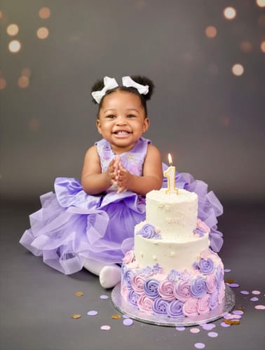 Customer photo review of Baby Girl and Toddler Summer Princess Dress Flower Girl Princess Party Dress