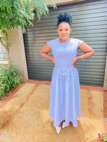 Lucia Mbali S. review of Corset Sleeveless Dress image 1 out of 1