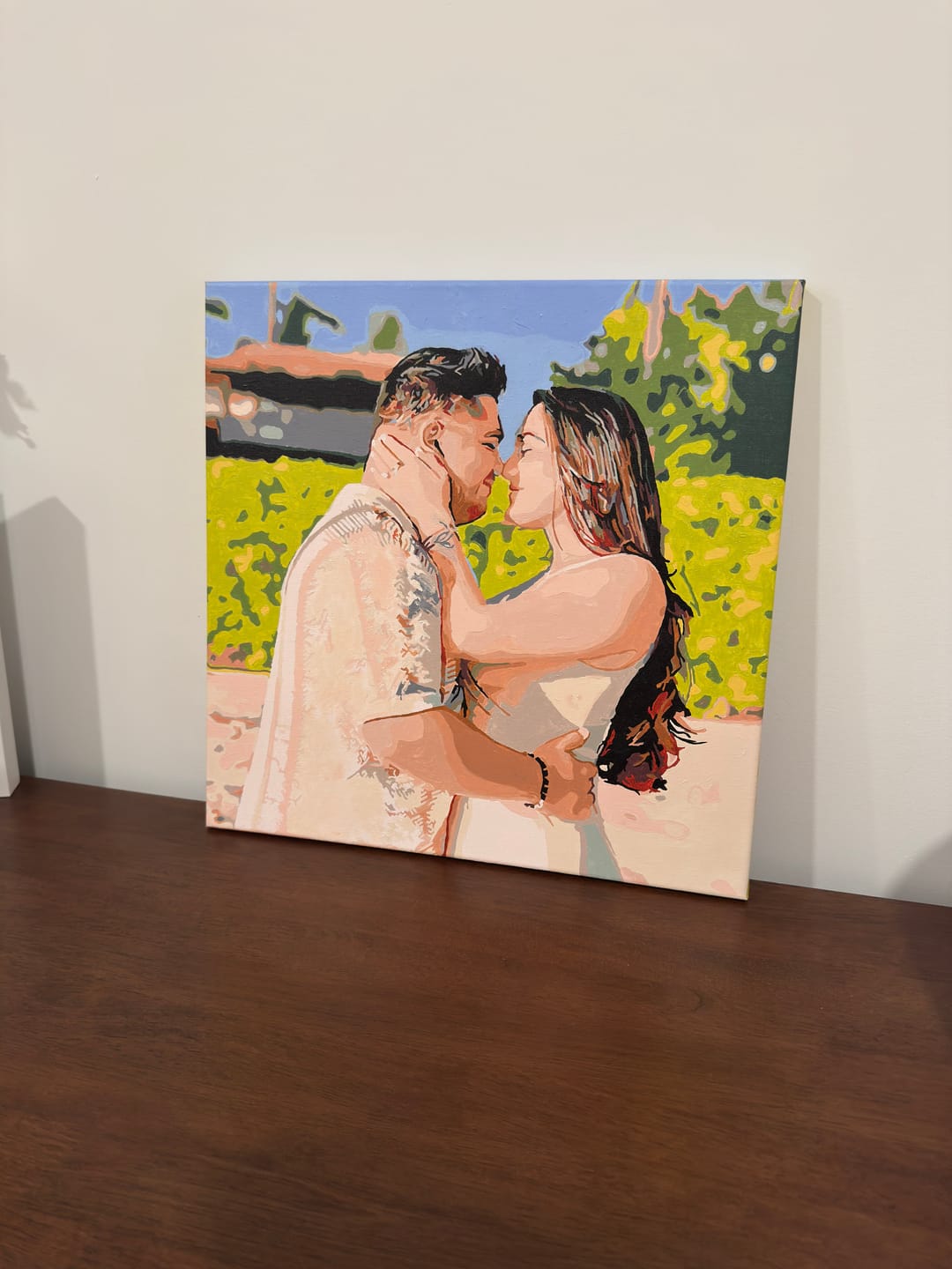 Customer photo review of Custom Paint by Number