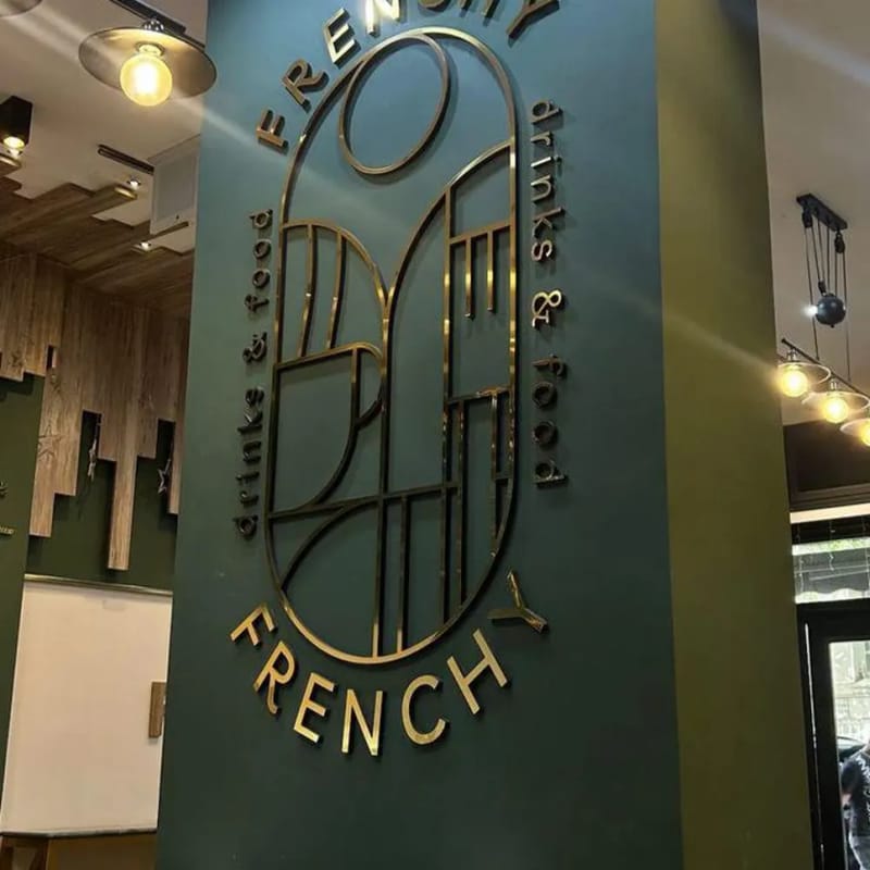 Customer photo review of Metal Sign