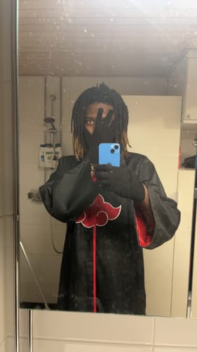 Customer photo review of Crimson Cloud Assassin Cloak