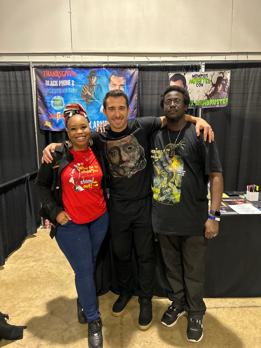 Customer photo review of GOOSEBUMPS: THE WEREWOLF OF FEVER SWAMP - T-SHIRT