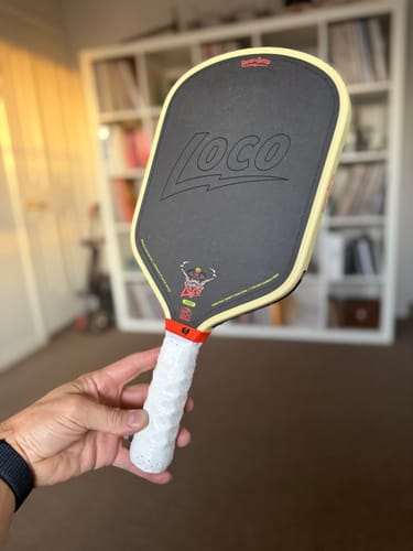 Customer photo review of The Loco 16mm Pickleball Paddle- Hybrid (PRE-ORDER) (READ DESCRIPTION)
