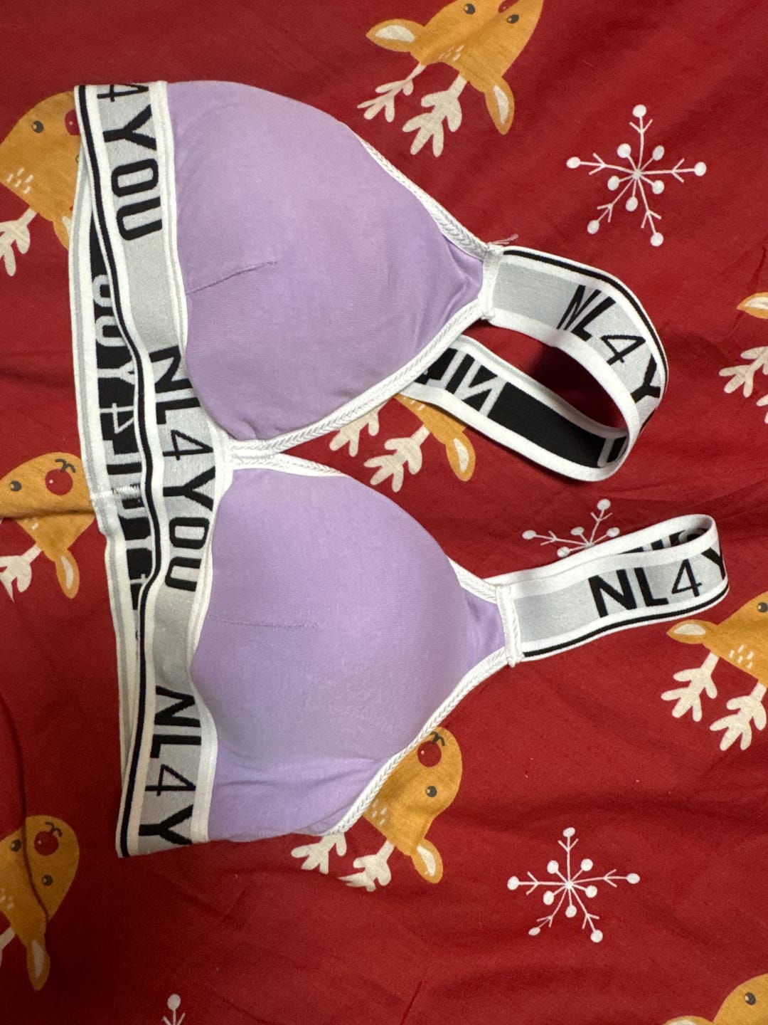 Customer photo review of Purple Lolly -  Памучен бралет