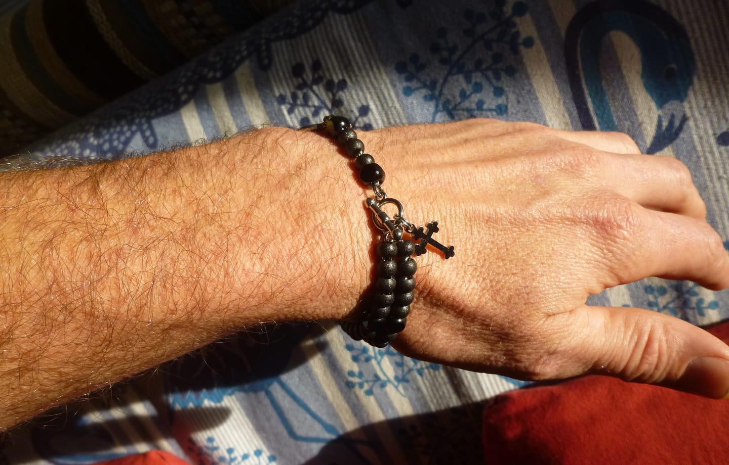 Customer photo review of Chapelet Bracelet Le RosArmy® (N°9)