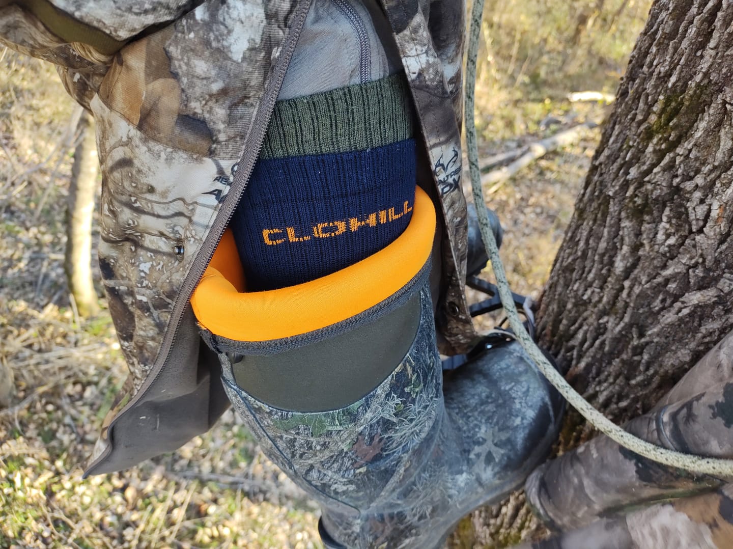 Customer photo review of Knee High Socks 4 Pairs
