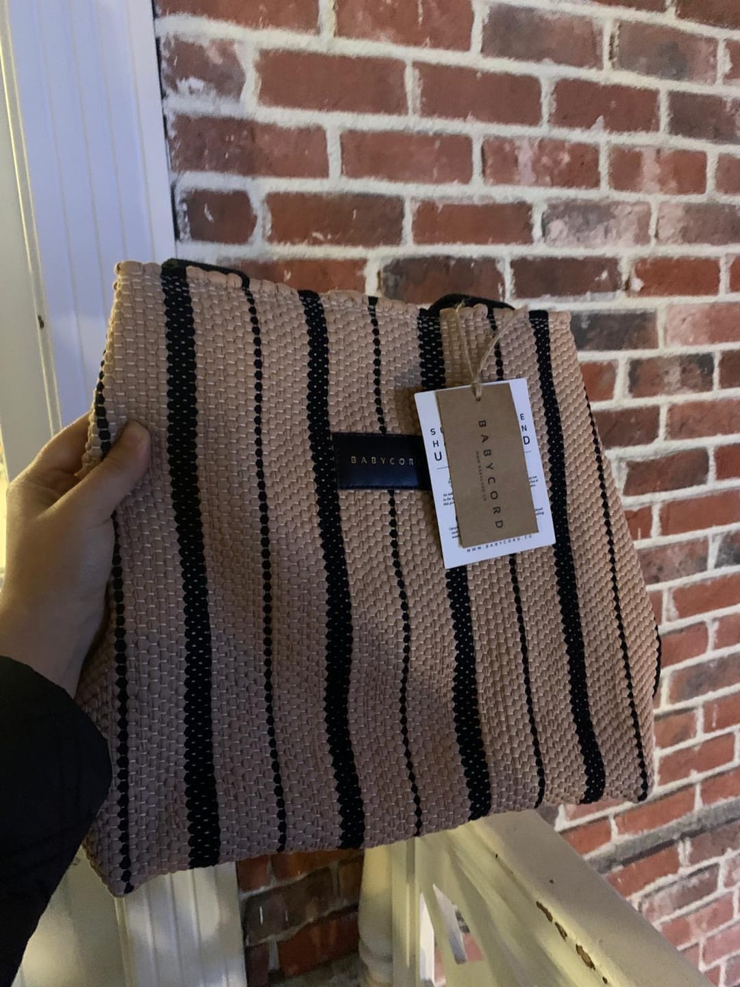 Customer photo review of Trinity Tote Bag - Cappuccino