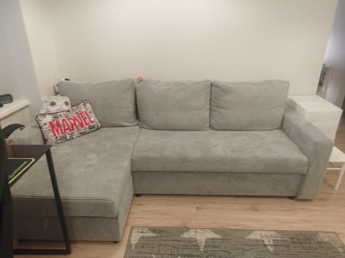 Customer photo review of Narożnik NEO BP sztruks