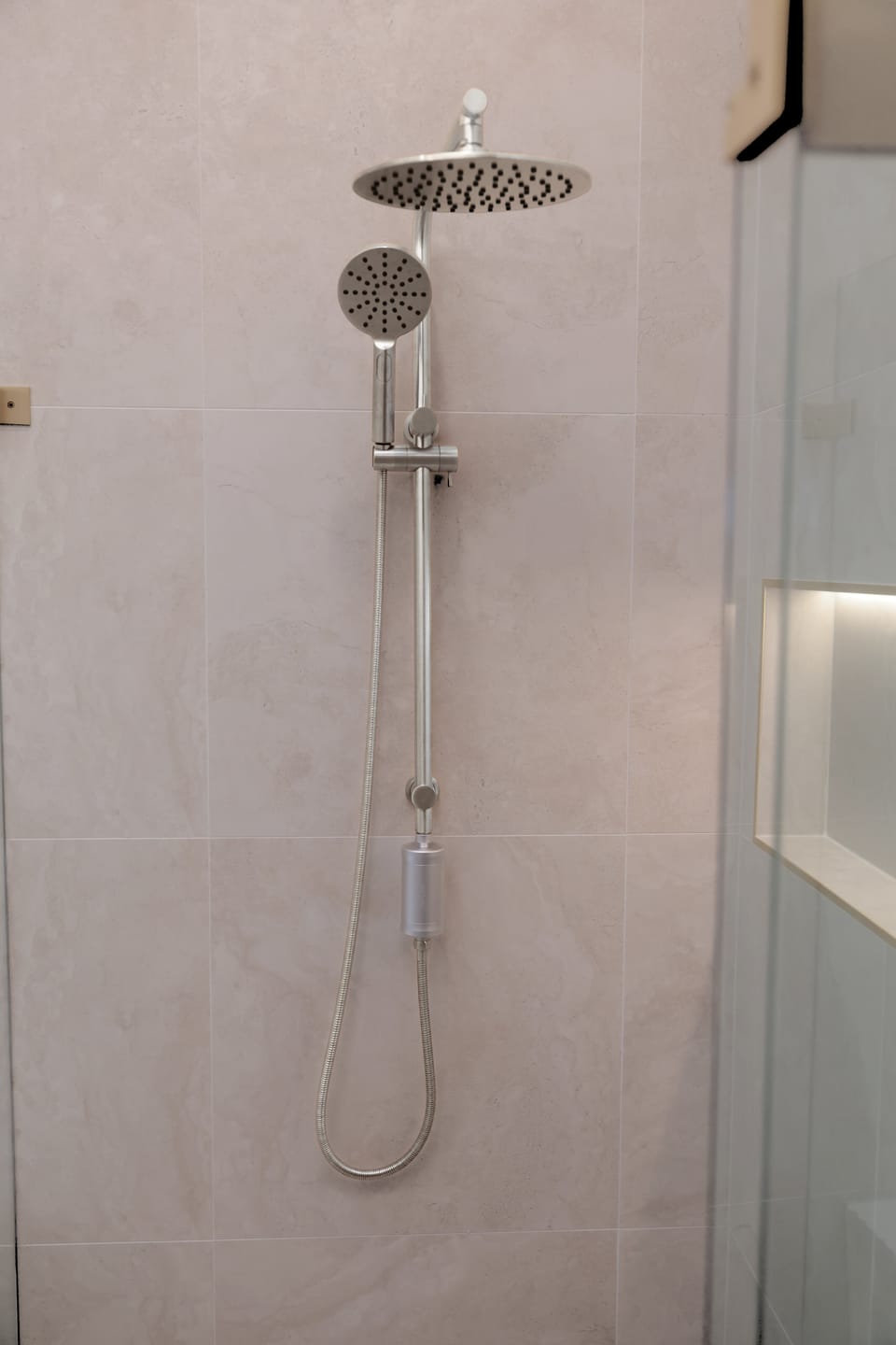 Customer photo review of InFlow Shower Pod