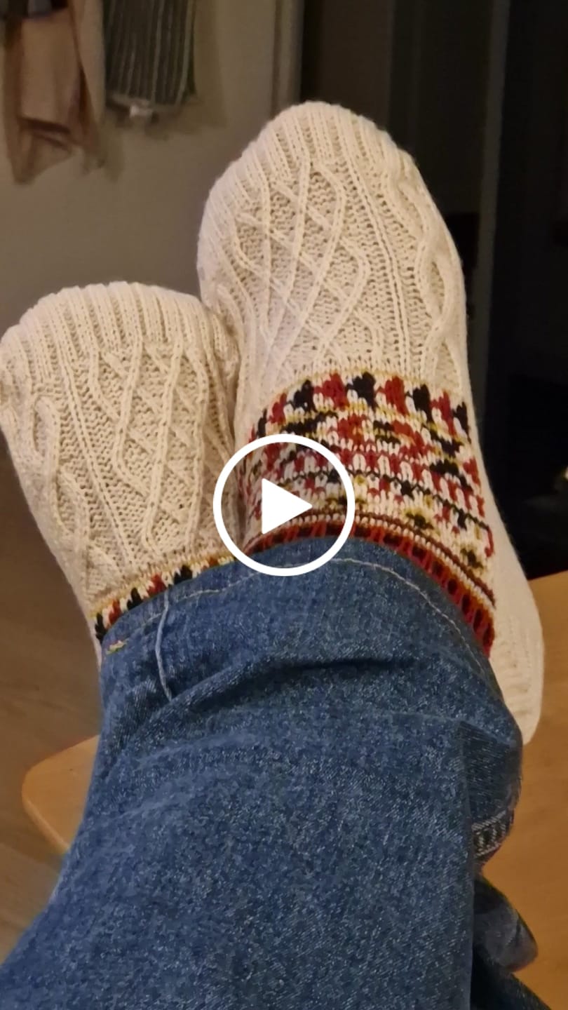 Customer video review of Vinterstrumpor (fleecefodrade)