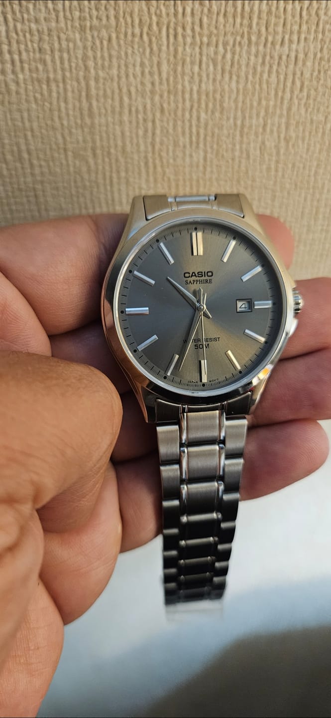 Customer photo review of Reloj Casio Sapphire Análogo MTS-115D-8AV Correa de Acero
