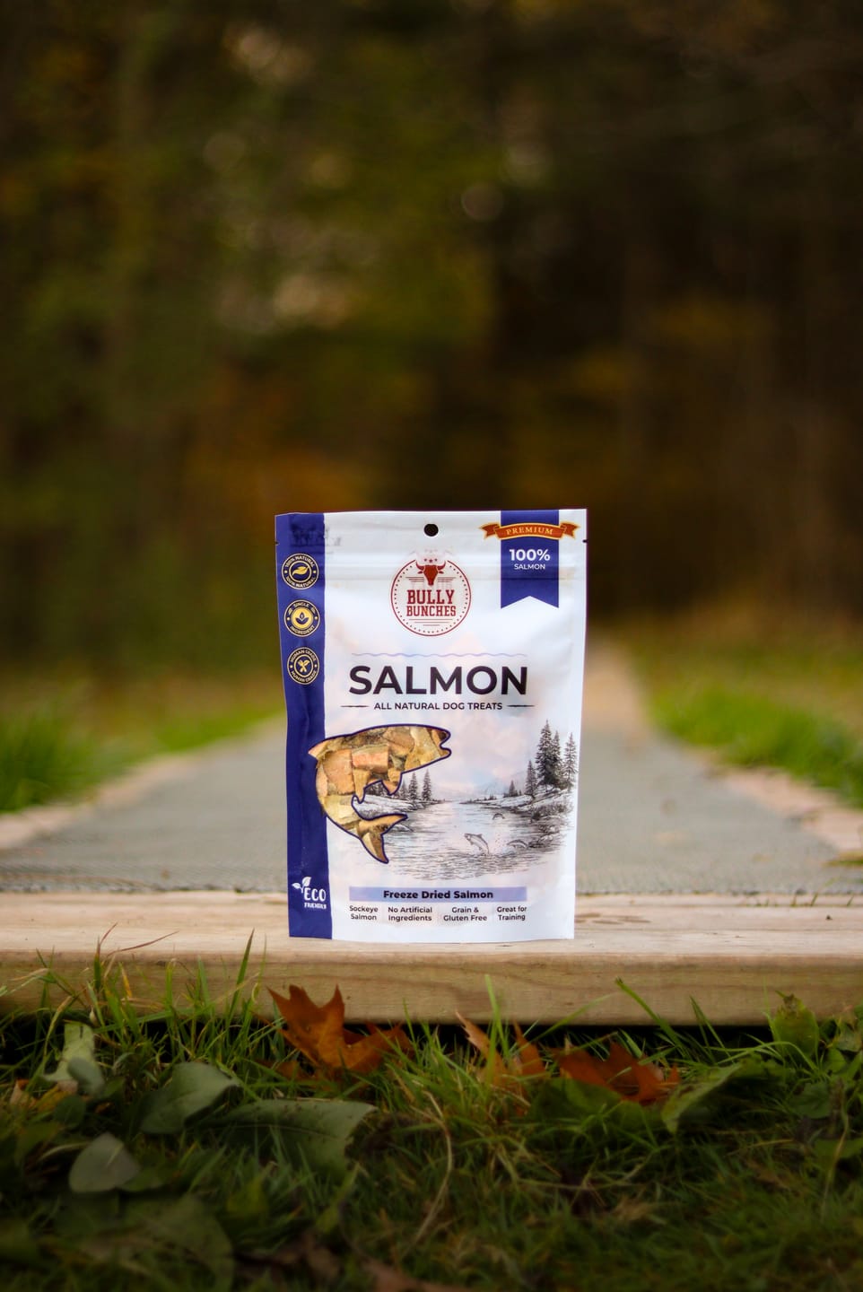 Customer photo review of Freeze Dried Salmon (100g)