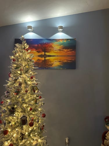 Customer photo review of BEAUTIFUL REFLECTION CANVAS