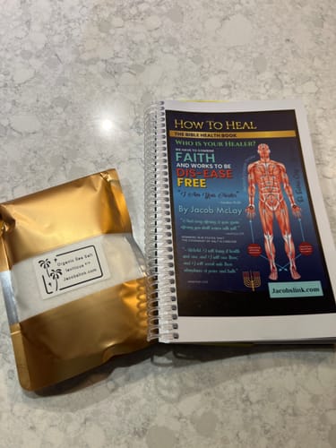 Customer photo review of Health Bible (Print + Digital) + Salt