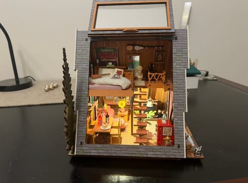 Customer photo review of Symphony of Gorgeous Dreams Mechanical Music Box 3D Wooden Puzzle