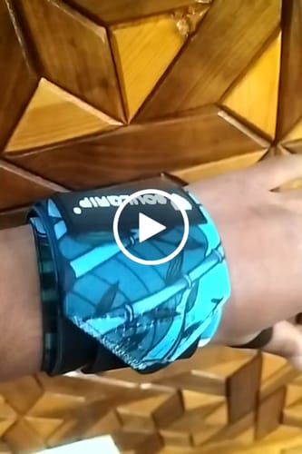 Customer video review of Panda Flex Wrist Wrap - Gym WristWraps for Weightlifting & Wrist Support