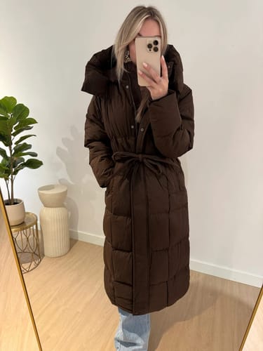 Customer photo review of Hooded Puffer