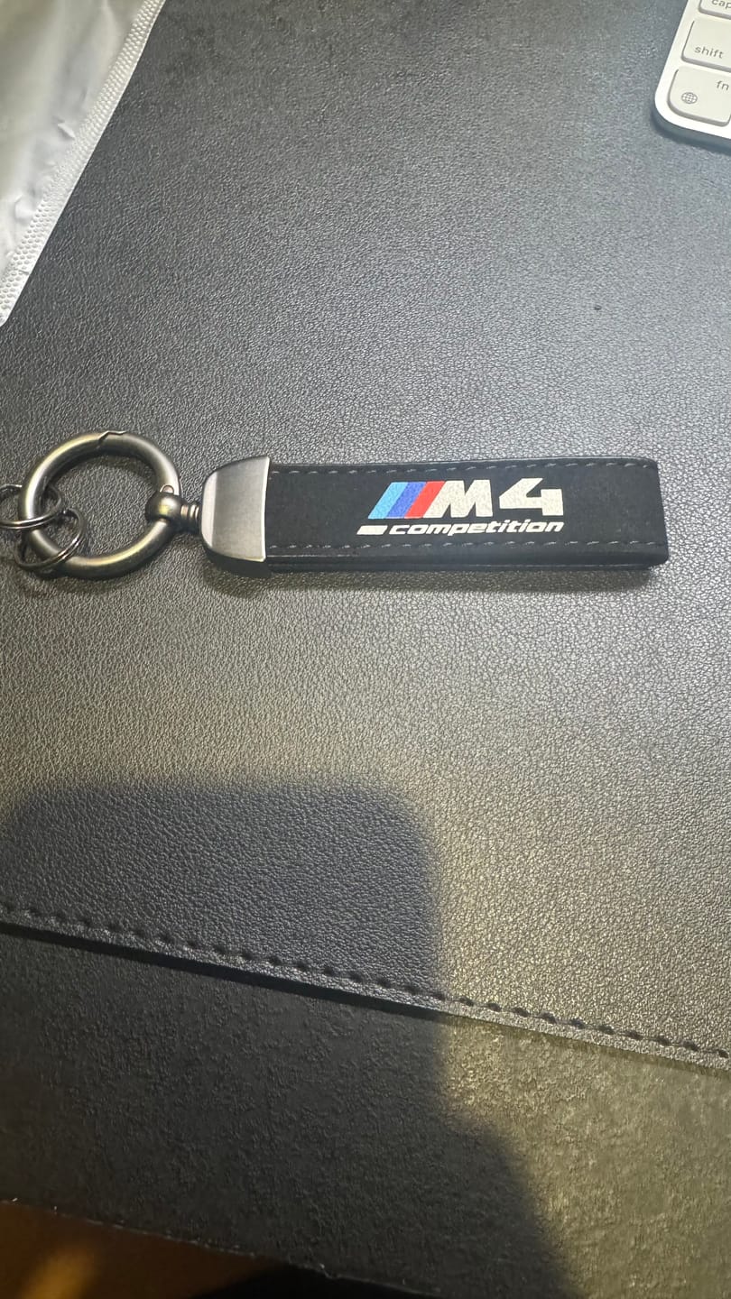 Customer photo review of BMW M4 COMPETITION KEYCHAIN