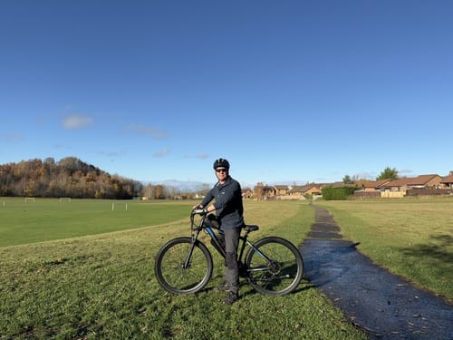 Customer photo review of DUOTTS C29 Electric Bike Ship to UK
