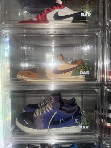 Customer photo review of SNKRR BAR Shoe Storage Set
