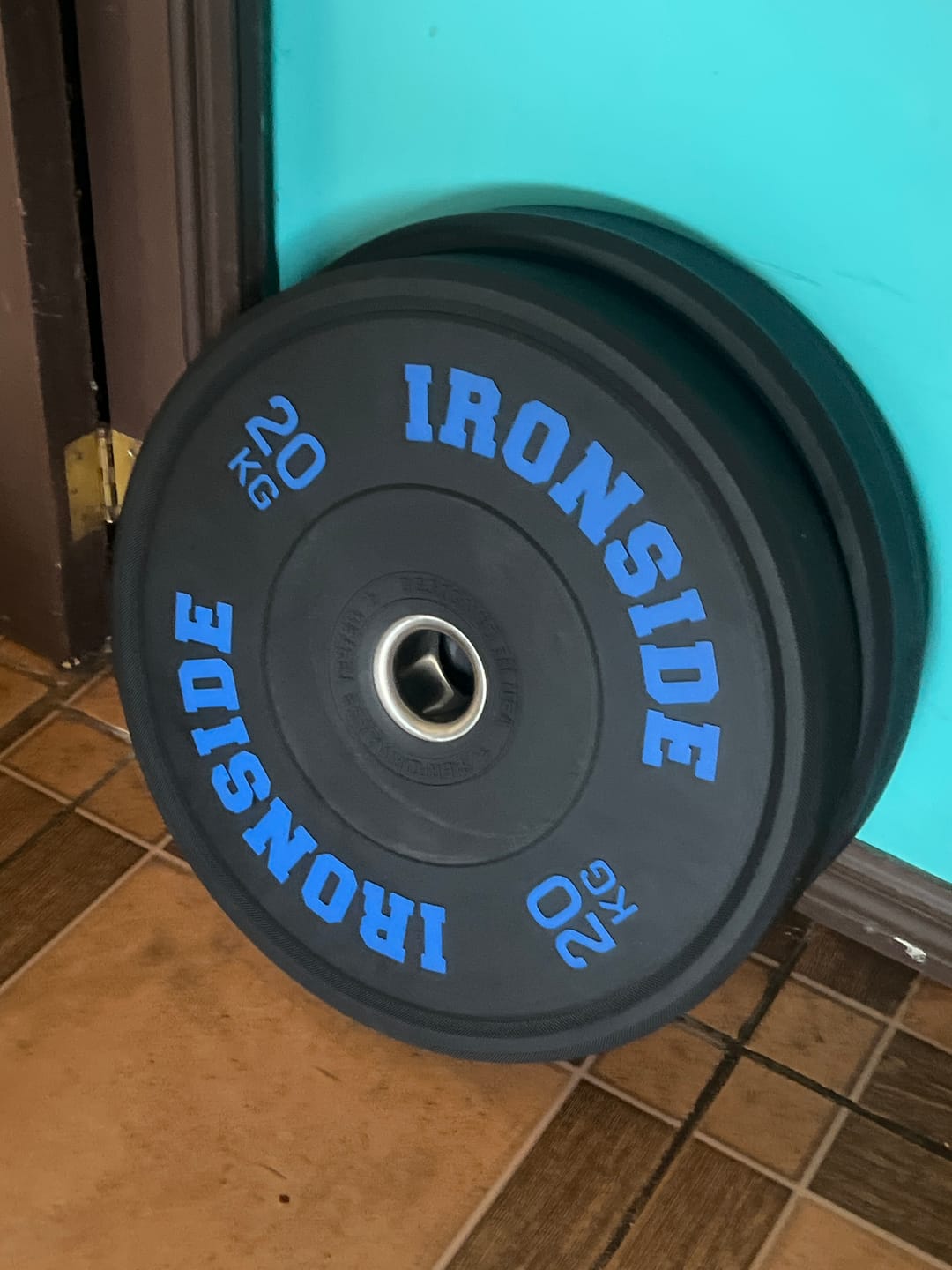 Customer photo review of Disco Olímpico Pro Bumper IRONSIDE (KG)