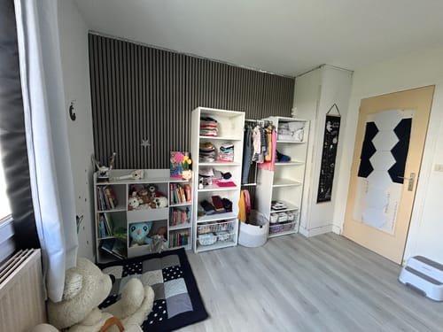 Customer photo review of Panneau acoustique en bois | Noyer Gris | De première qualité