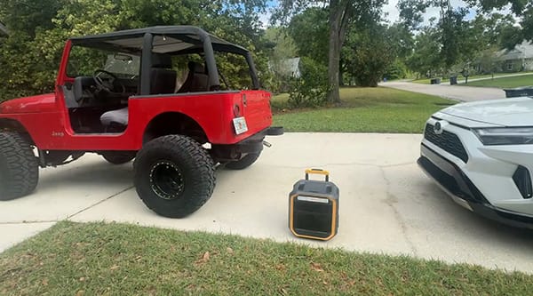 Customer photo review of VTOMAN FlashSpeed Pro 3600 Portable Power Station
