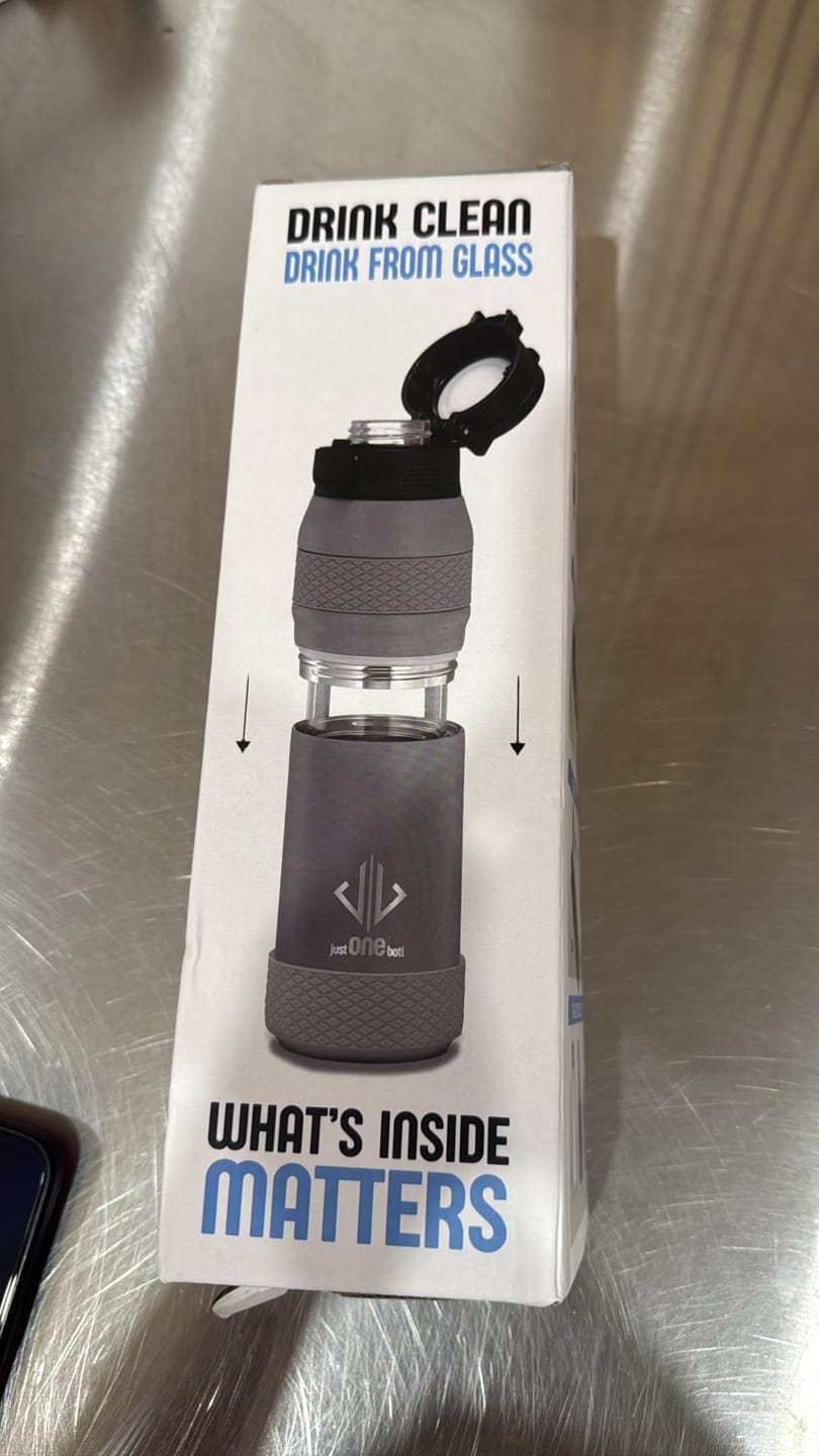 Customer photo review of justONEbotl