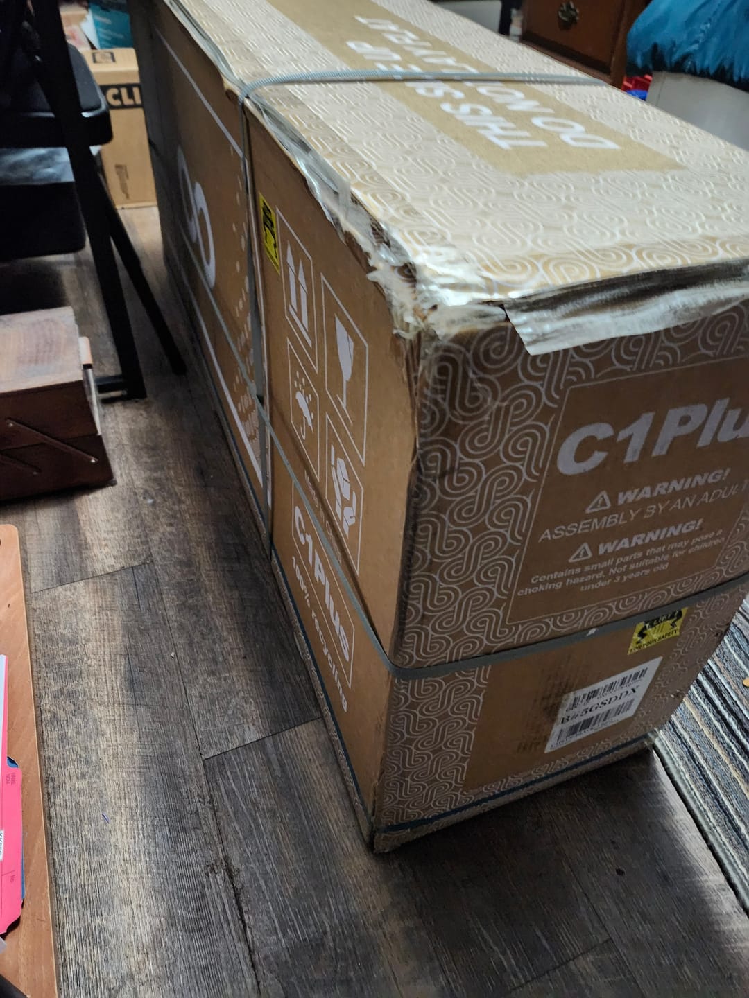 Customer photo review of Gyroor C1Plus Folding Electric Scooter with Seat-650W Motor, Large Storage & UL2272 Certified