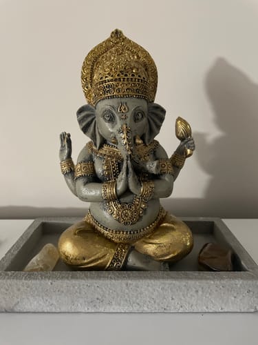 Customer photo review of Figura Espiritual Ganesha || Abundancia - Protección Divina