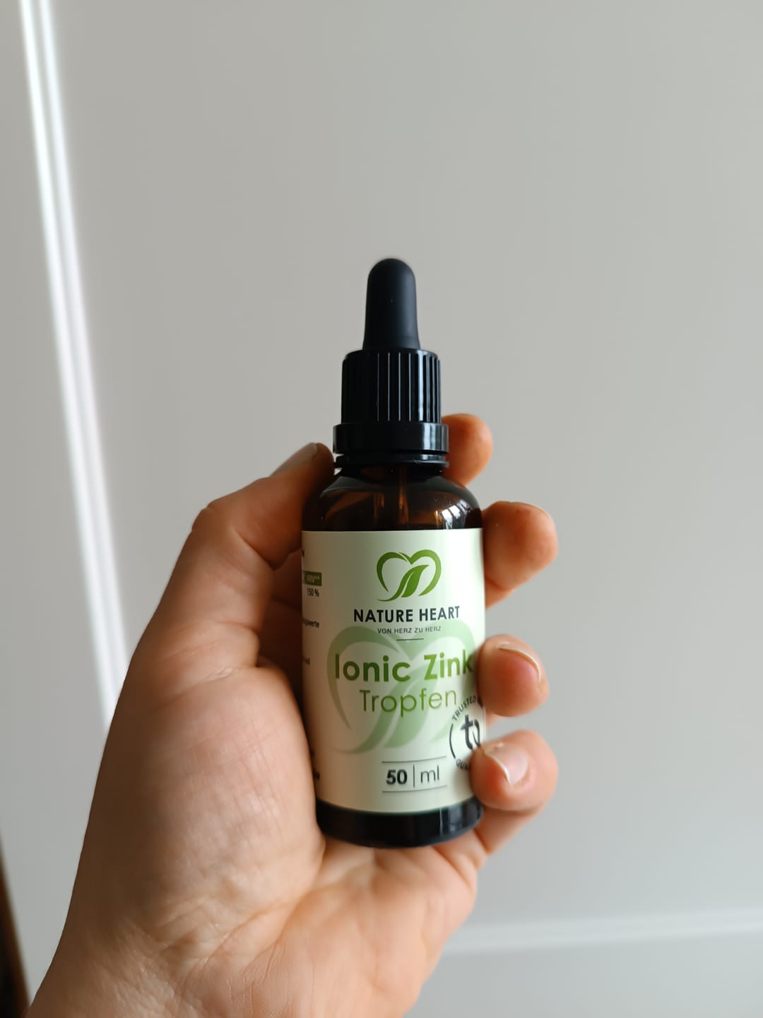 Customer photo review of Ionic Zink Tropfen