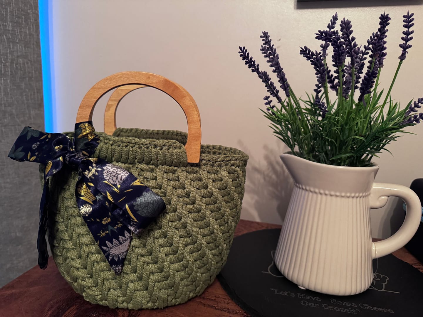 Customer photo review of CrochetPark™  Elegant granny Crochet Bag DIY Kit