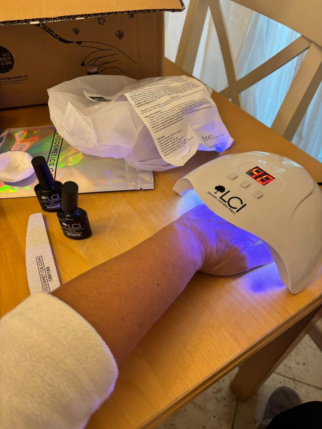 Customer photo review of Kit Semipermanente LCI - 6 Colori - Supremacy