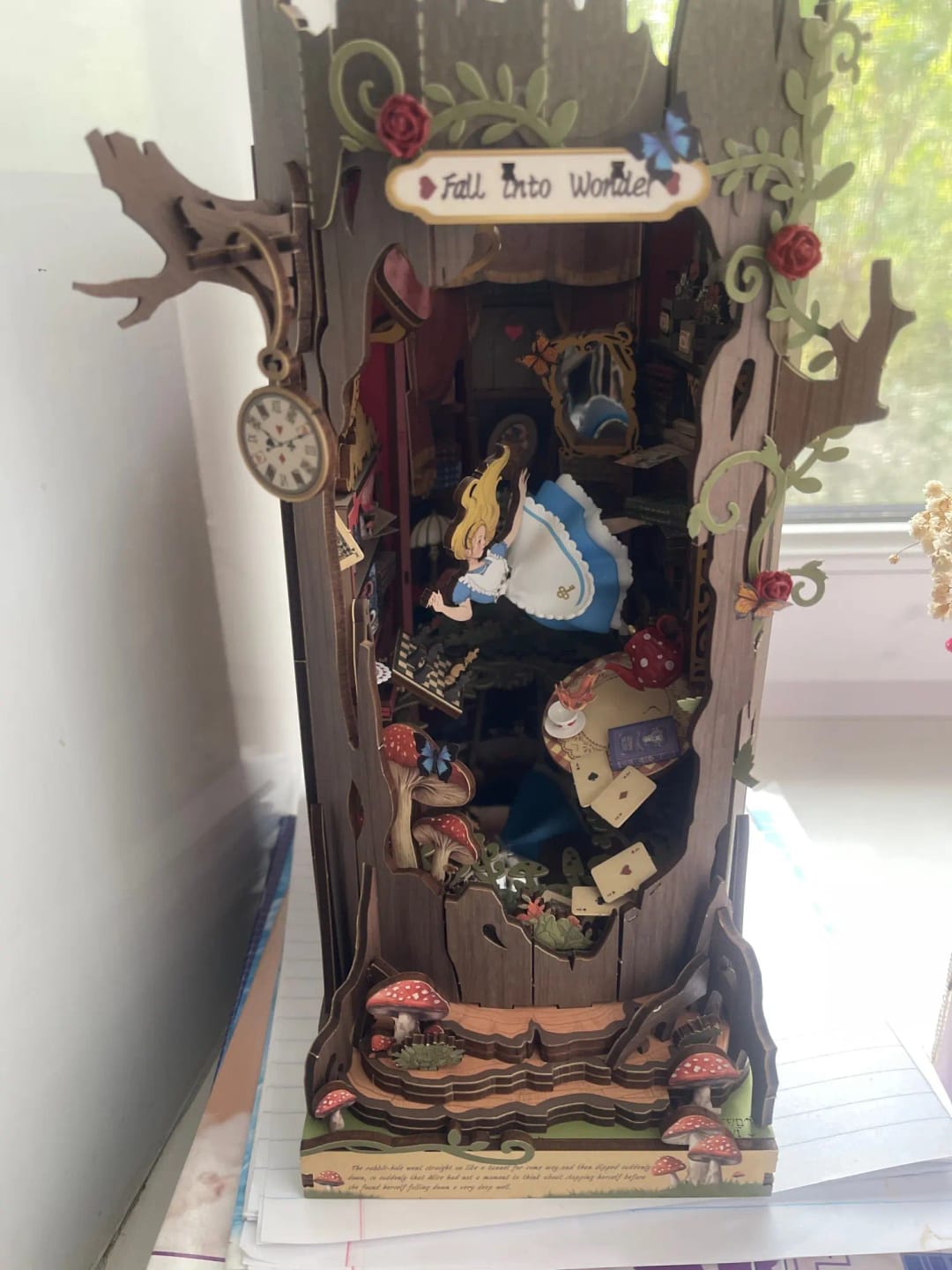 Customer photo review of Passage Secret au Pays des Merveilles - La Maquette en Bois®