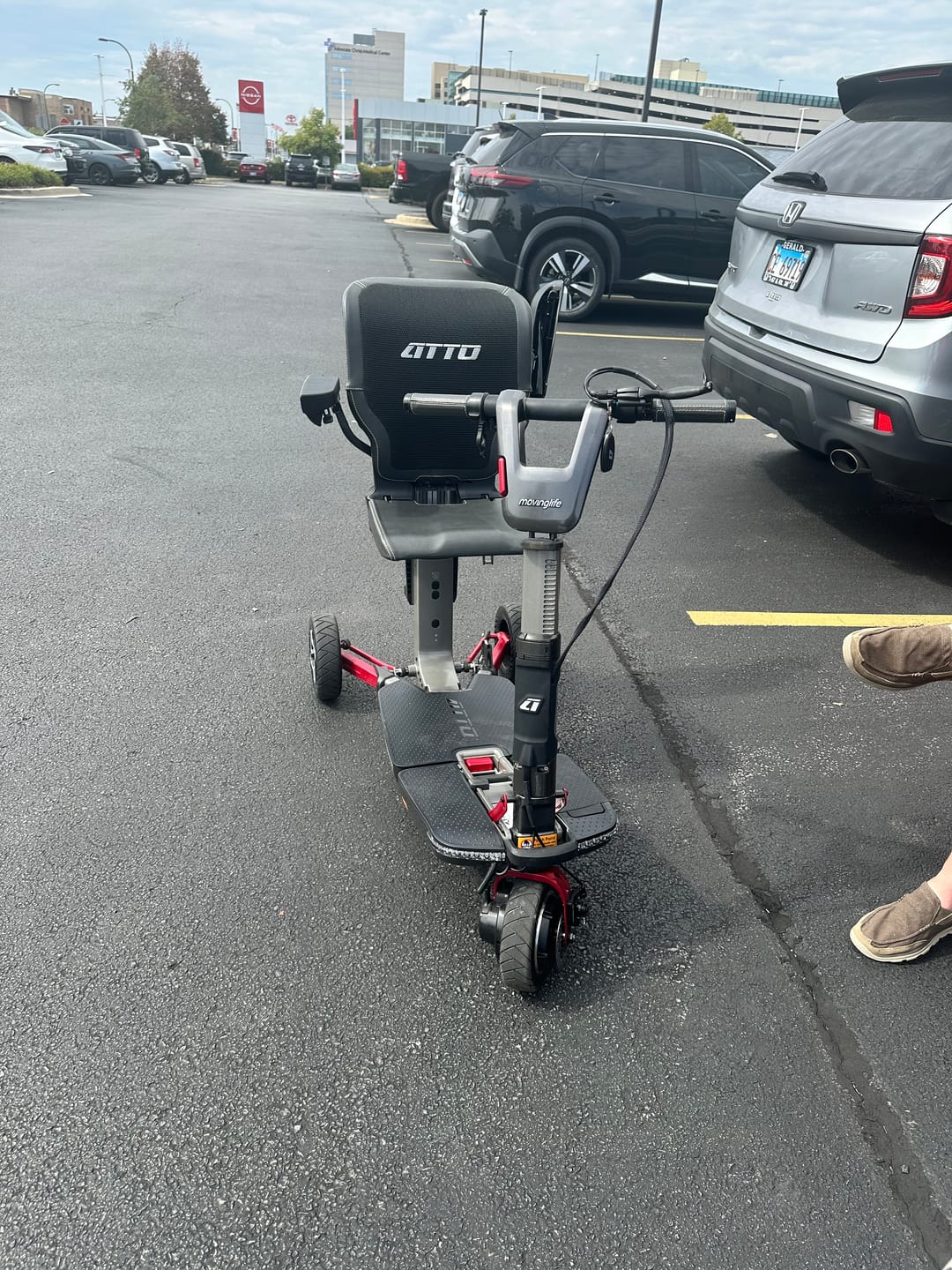 Customer photo review of Luxury Orthopedic Backrest