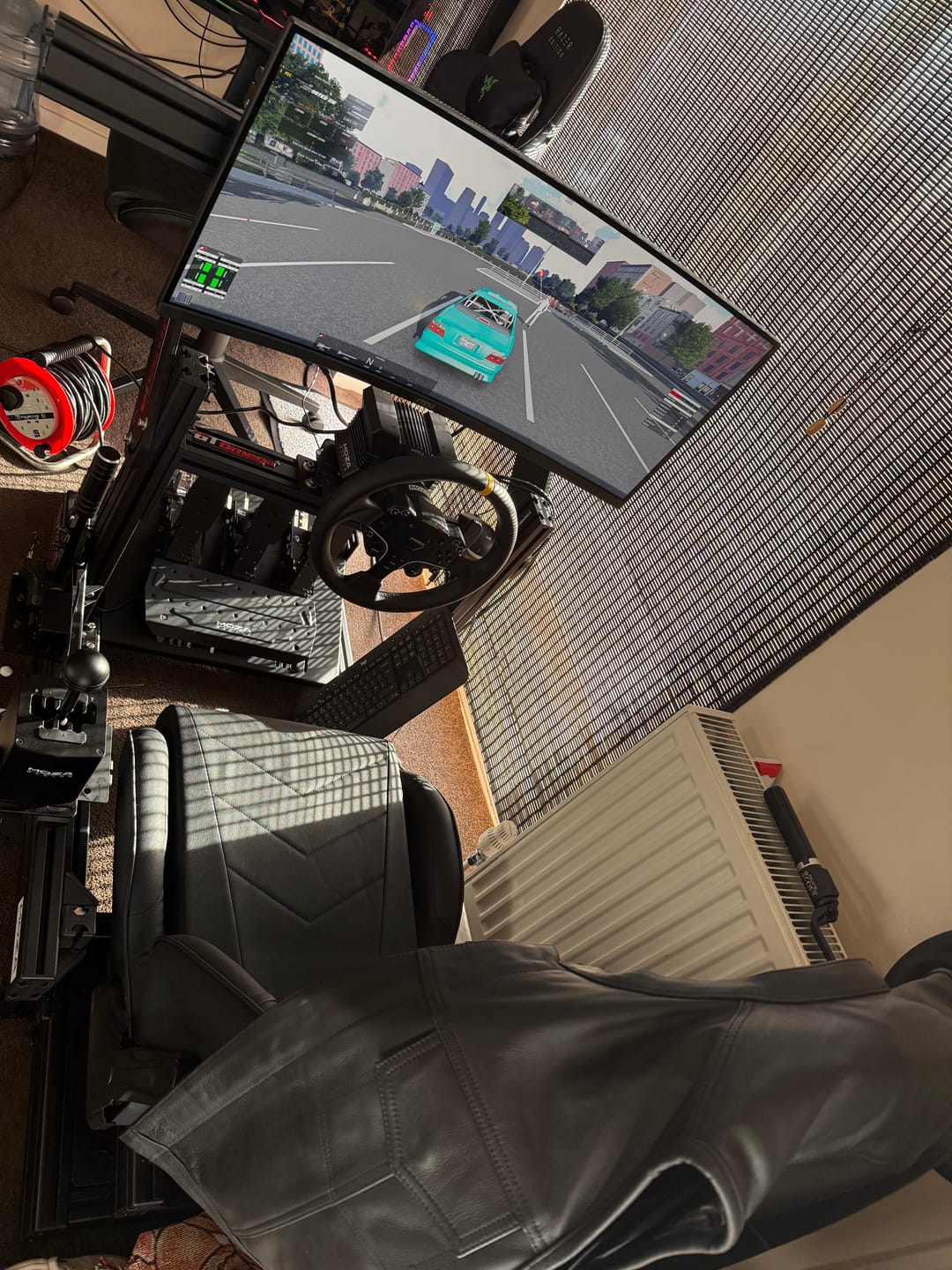 Customer photo review of PRIME Integrated Monitor Mount
