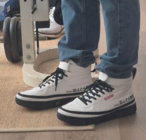 Customer photo review of HTXJPN Fuji3 High Top Sneakers