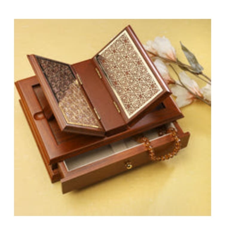 Customer photo review of Holy Book Stand - Teakwood