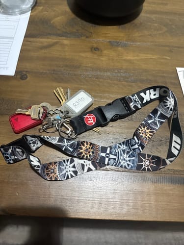 Customer photo review of Work Wheels x Hardtuned Lanyard