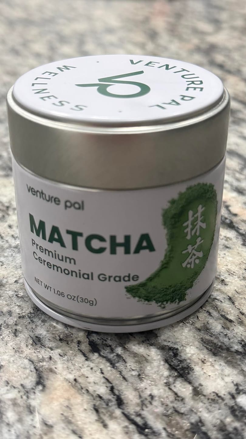 Customer photo review of Ceremonial Grade Matcha Powder - 30g/1.06oz
