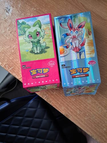 Customer photo review of Pokemon Gem Pack Vol 2 Booster Box